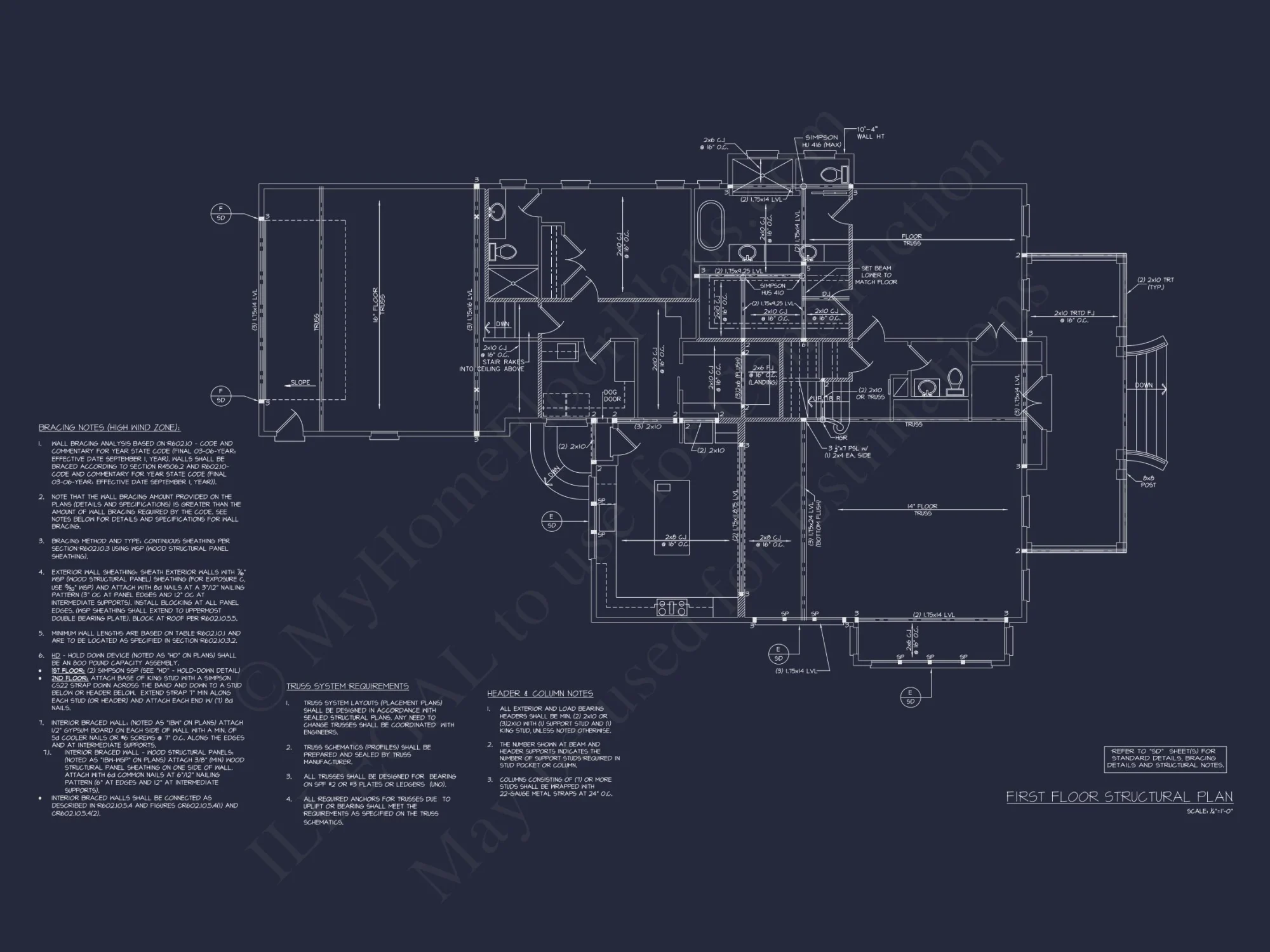 Elegant house Plan with 2 Story Floors, CAD Designs & Blueprints
