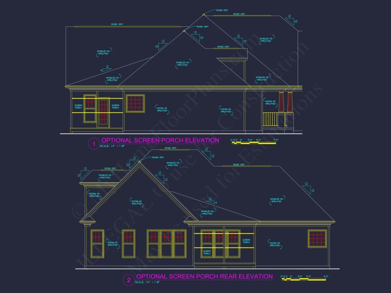 Elegant house Plan with 3 Bedrooms