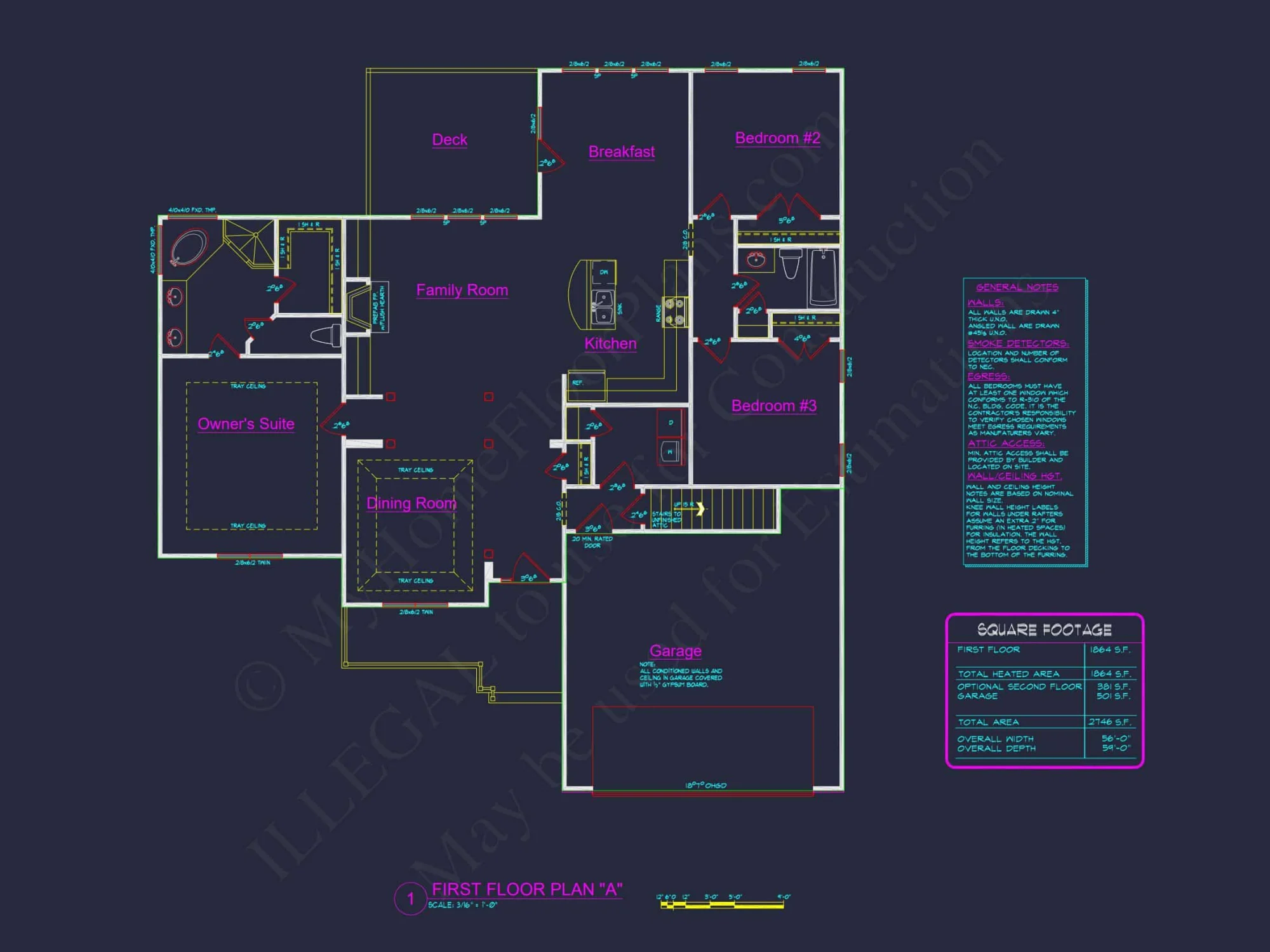 Elegant house Plan with 3 Bedrooms