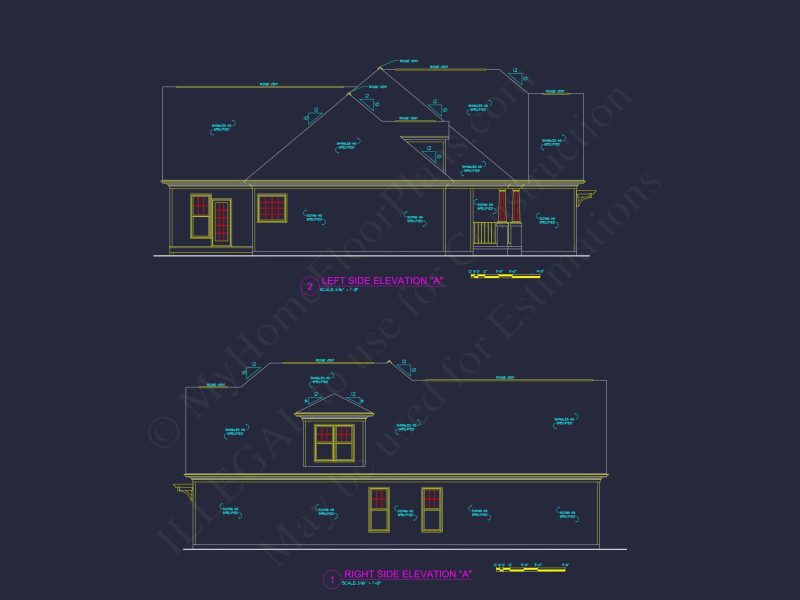 Elegant house Plan with 3 Bedrooms