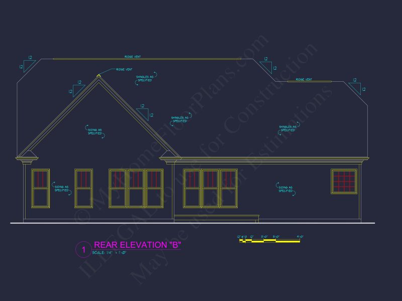 Elegant house Plan with 3 Bedrooms