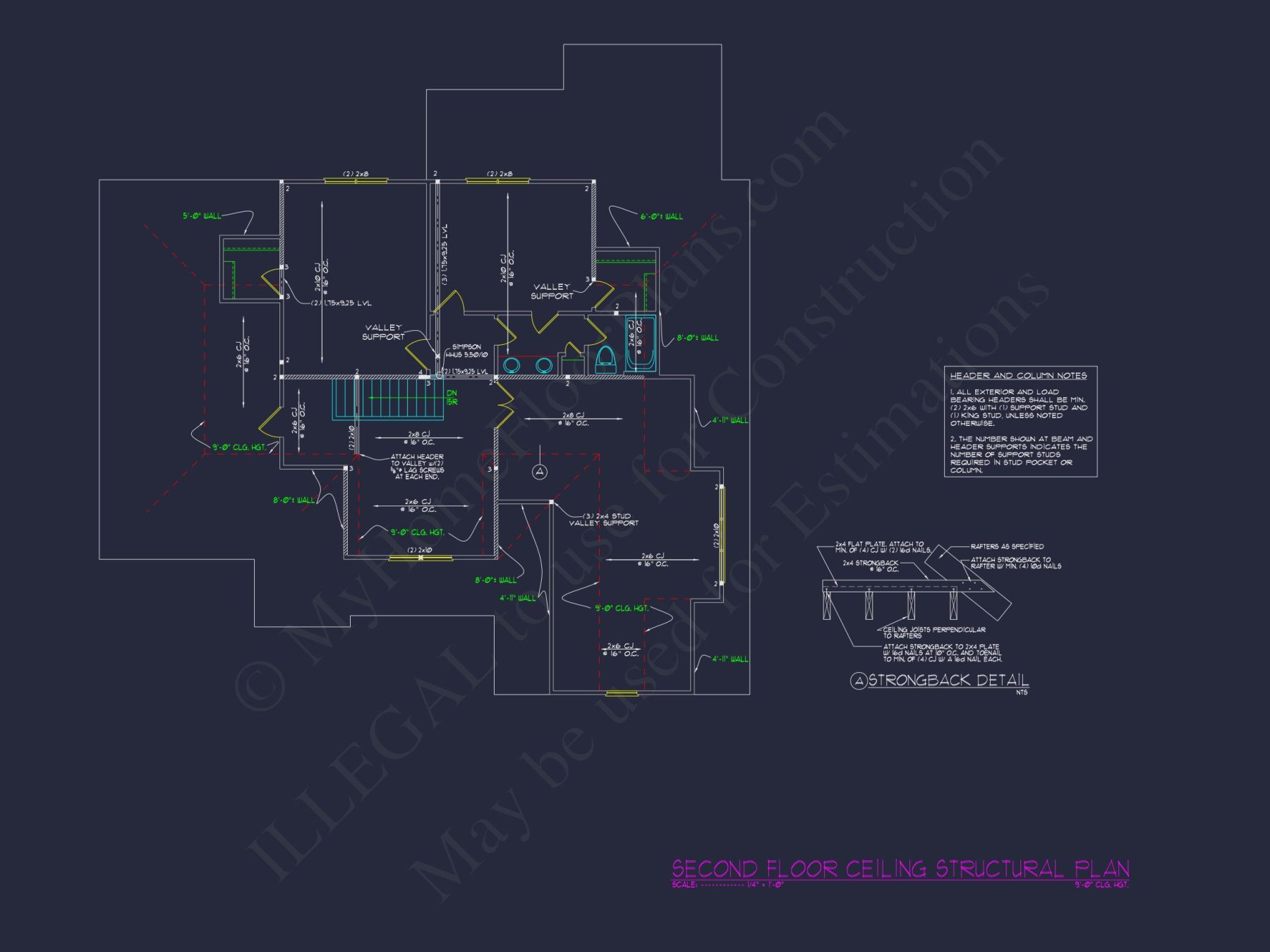 Elegant house Plan with 3 Bedrooms, CAD Blueprint, and Vaulted Designs