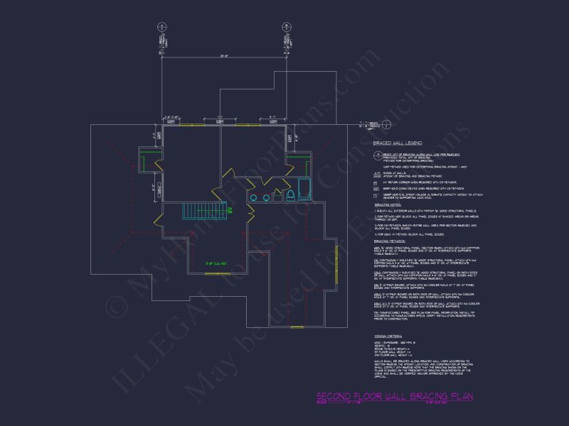 Elegant house Plan with 3 Bedrooms, CAD Blueprint, and Vaulted Designs