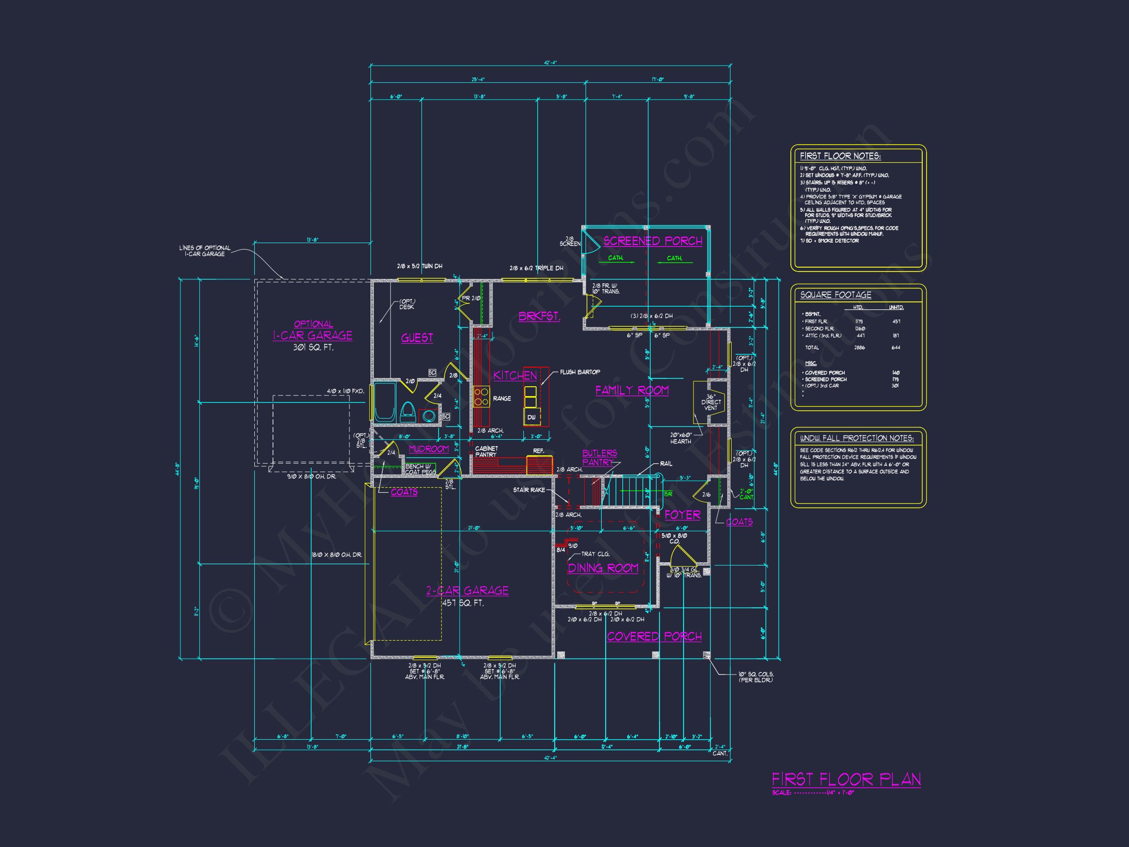 Elegant house Plan with 3 Floors,Blueprint & CAD Design