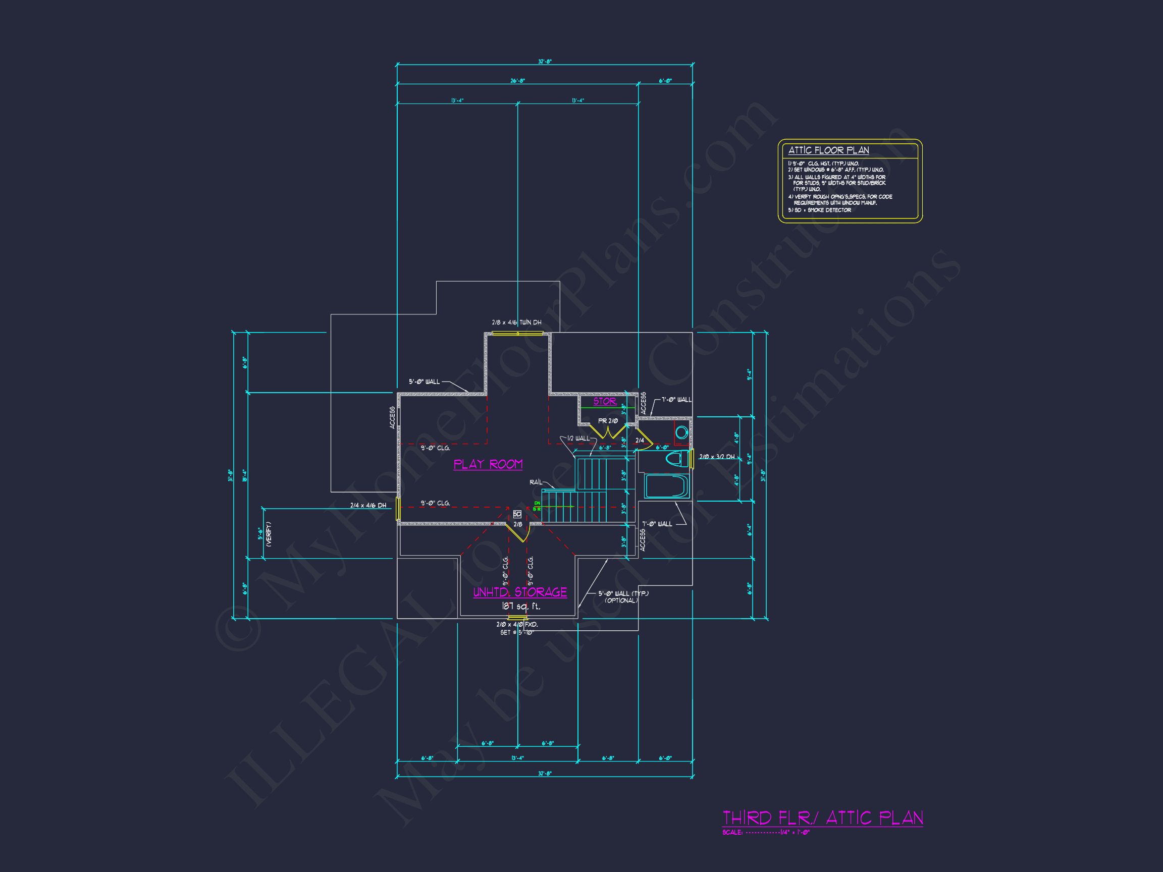 Elegant house Plan with 3 Floors,Blueprint & CAD Design