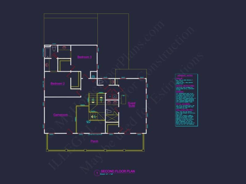 Elegant house Plan with 3 Floors, CAD Designs, and 5 Bedrooms