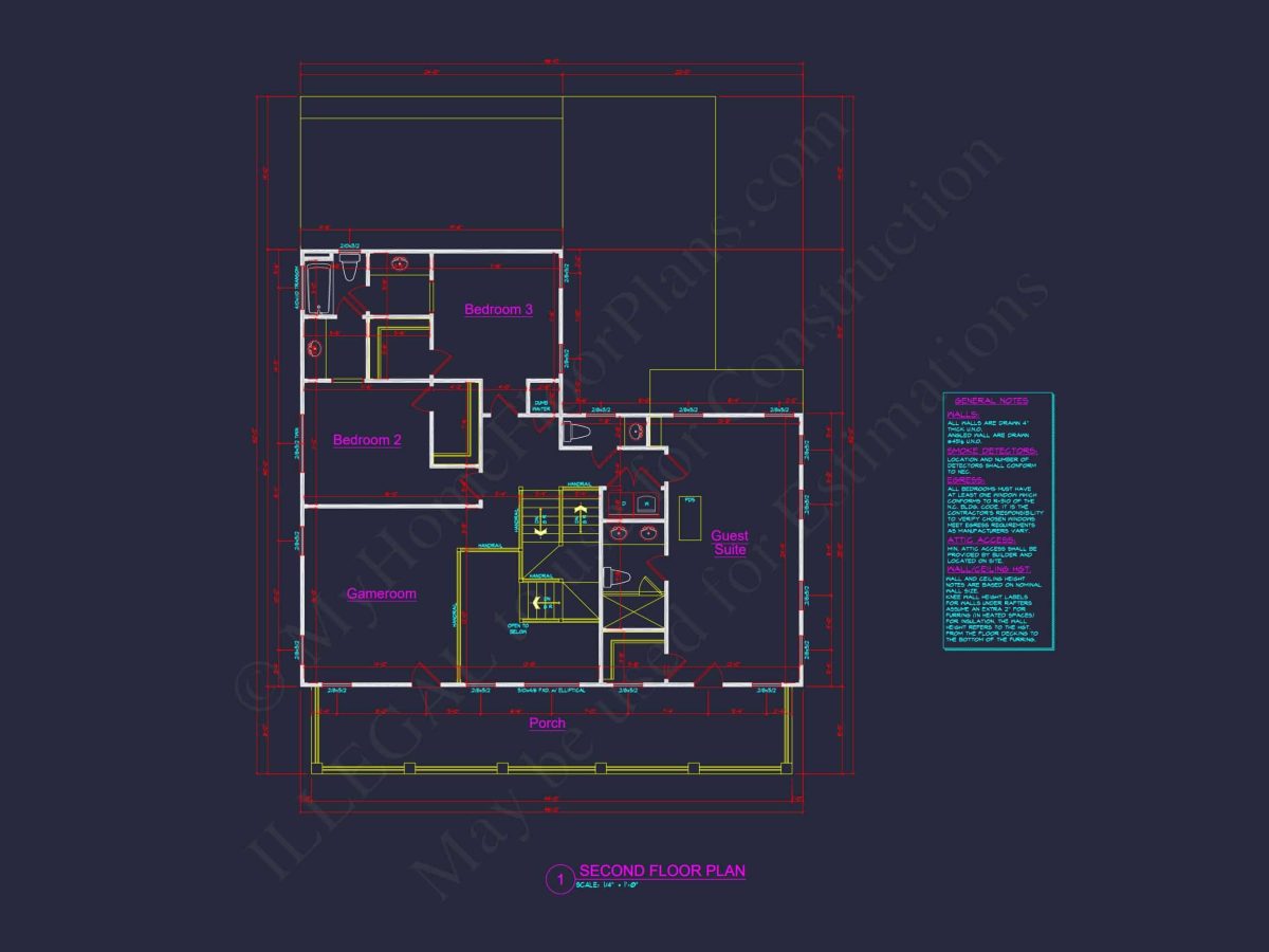 Elegant house Plan with 3 Floors, CAD Designs, and 5 Bedrooms