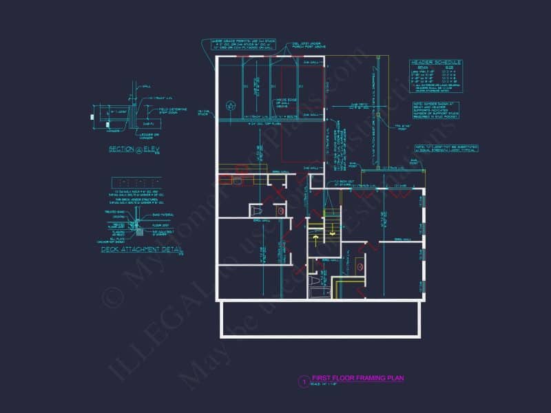 Elegant house Plan with 3 Floors, CAD Designs, and 5 Bedrooms
