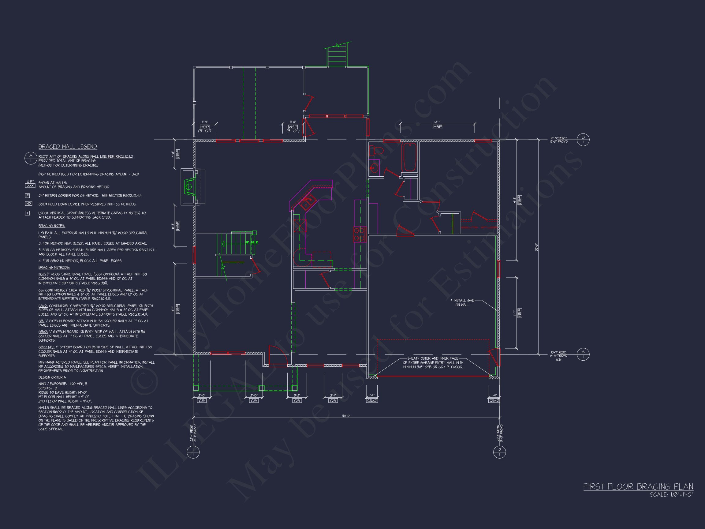 Elegant house Plan with 3174 SF,CAD Blueprint,and Designs