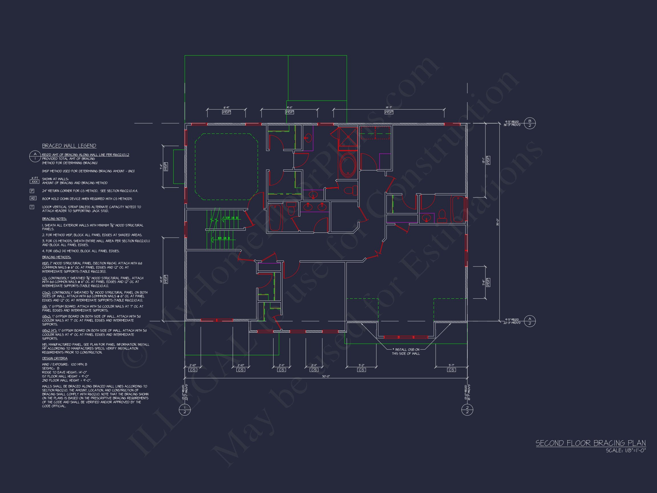 Elegant house Plan with 3174 SF,CAD Blueprint,and Designs