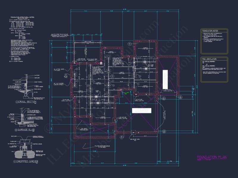 Elegant house Plan with 3D CAD Blueprint and Craft Designs