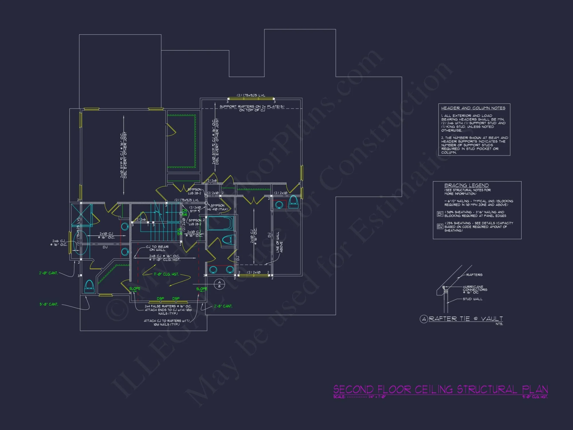 Elegant house Plan with 3D CAD Blueprint and Craft Designs