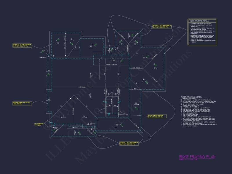Elegant house Plan with 3D CAD Blueprint and Craft Designs