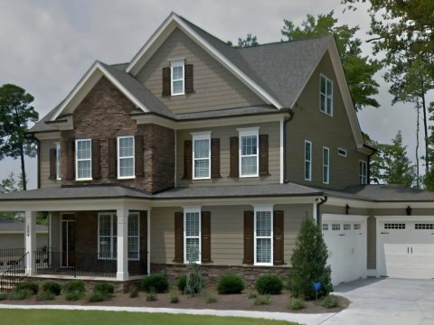 Elegant house Plan with 3D CAD Blueprint and Craft Designs