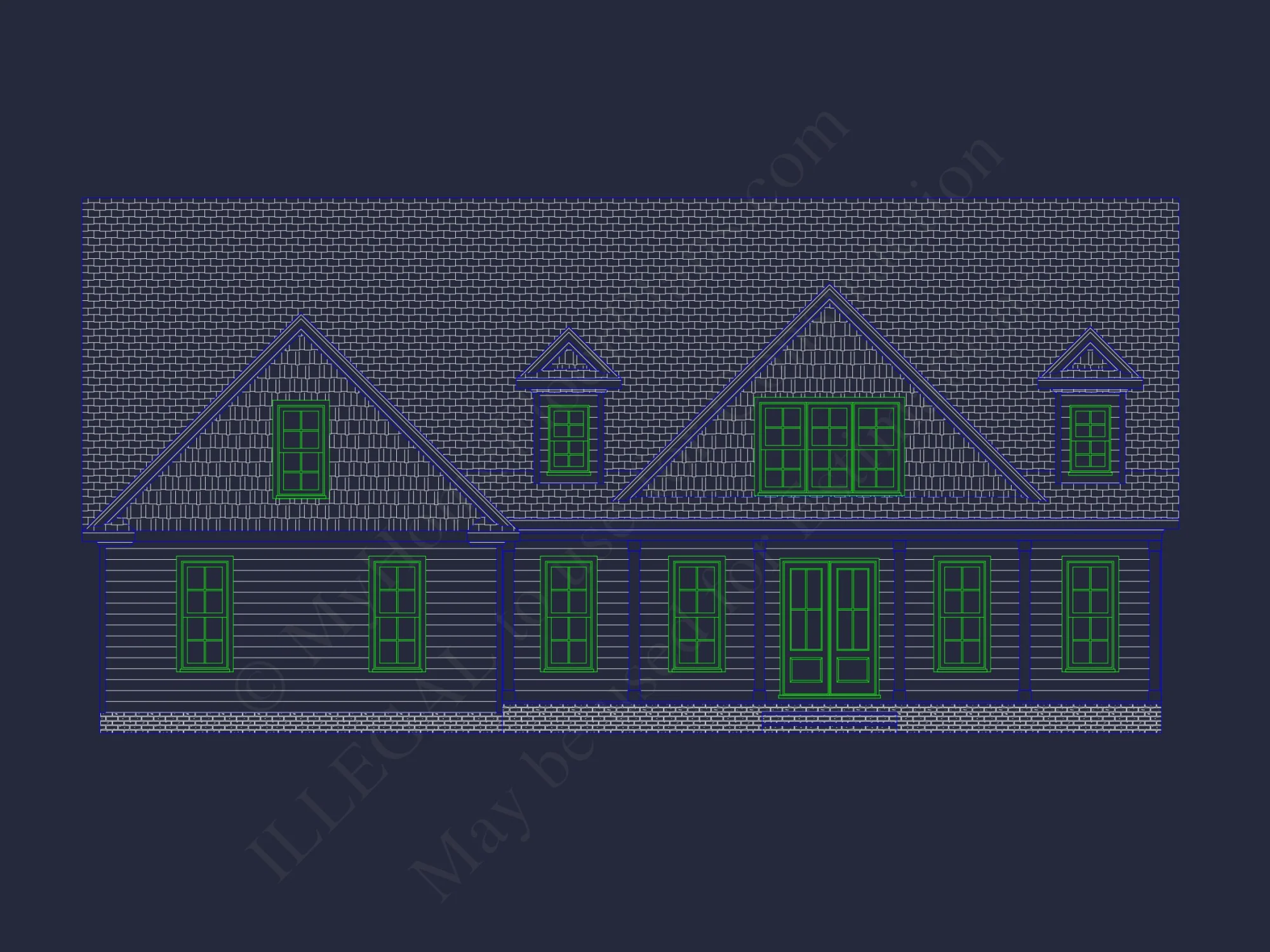 Elegant house Plan with 4 Bedrooms