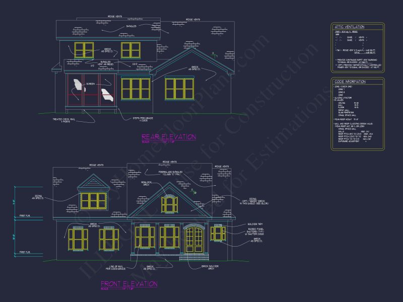 Elegant house Plan with 4 Bedrooms and Craftsmanship in Design