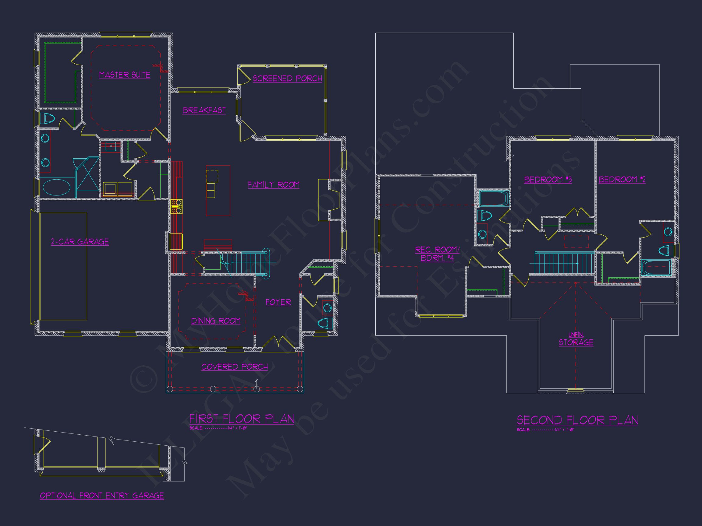 Elegant house Plan with 4 Bedrooms and Craftsmanship in Design