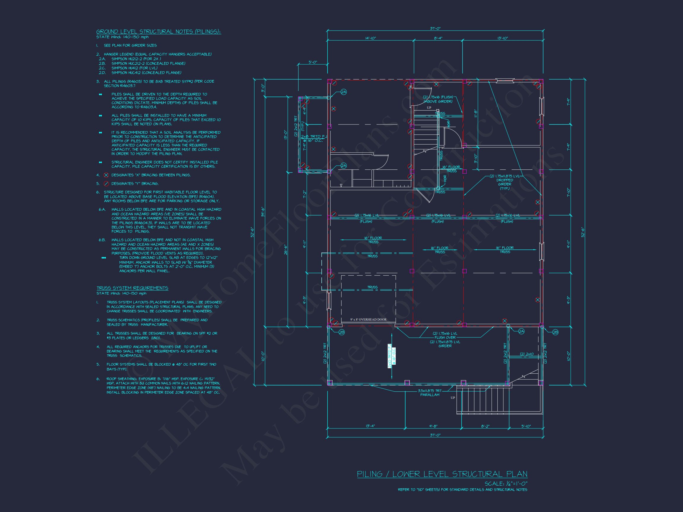 Elegant house Plan with 4 Bedrooms,2 Floors,and Coastal Designs