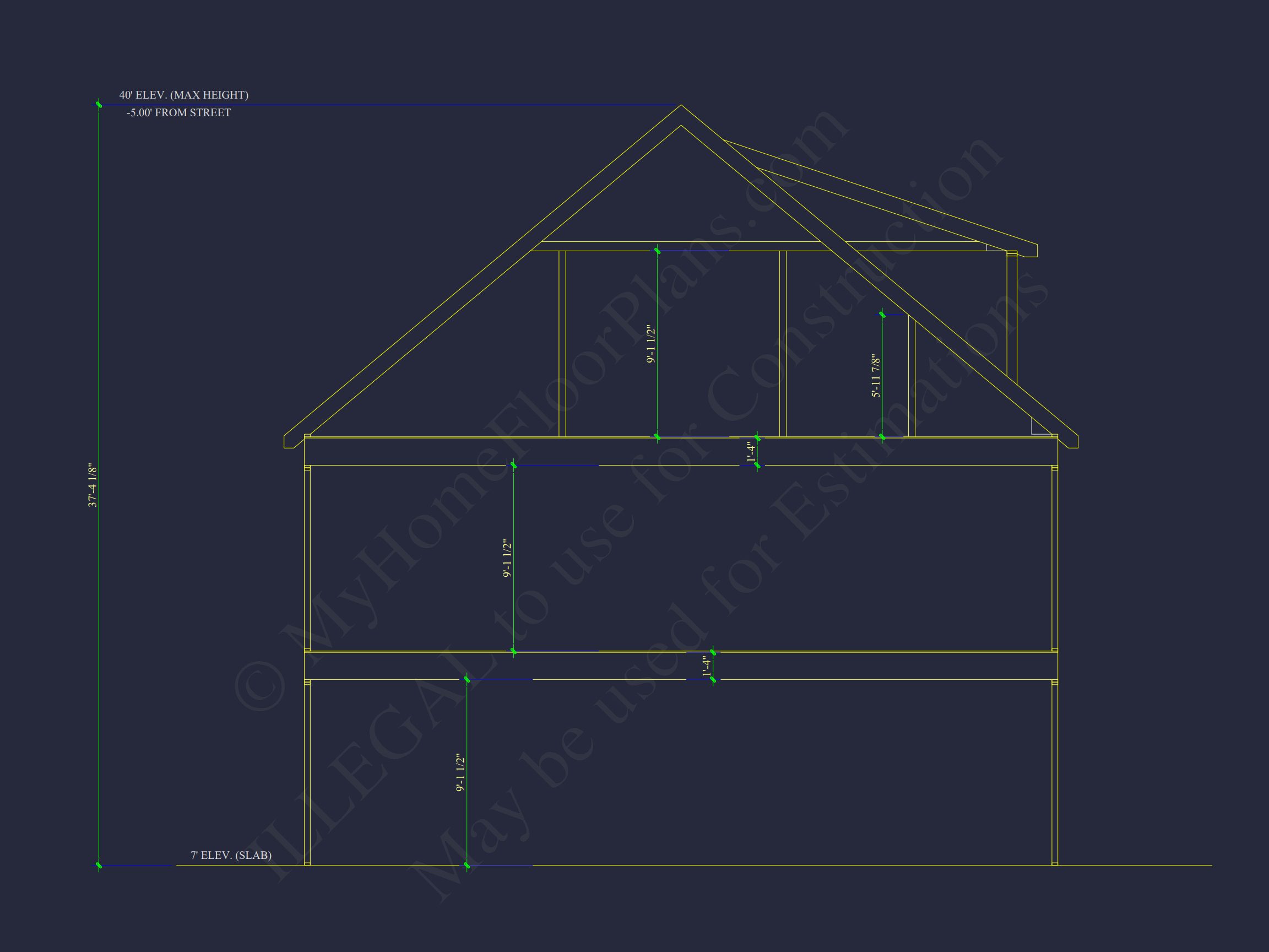 Elegant house Plan with 4 Bedrooms,2 Floors,and Coastal Designs