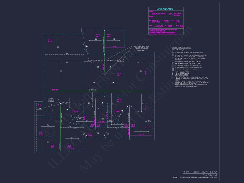 Elegant house Plan with 4 Bedrooms, CAD Designs & Blueprint Layout