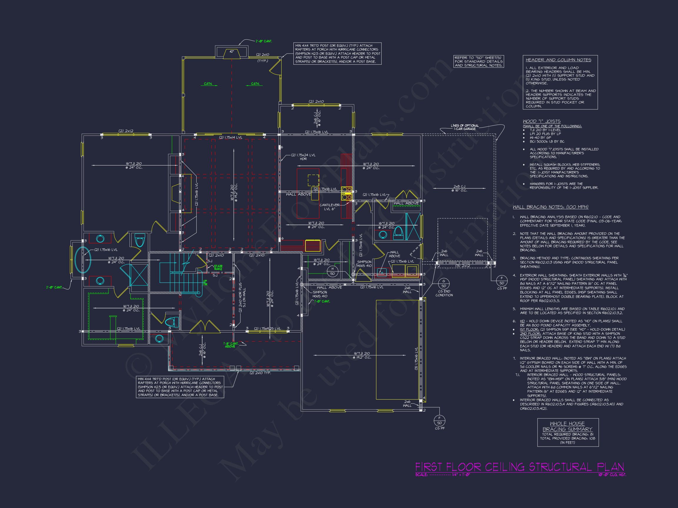 Elegant house Plan with 4 Bedrooms,CAD Designs & Features