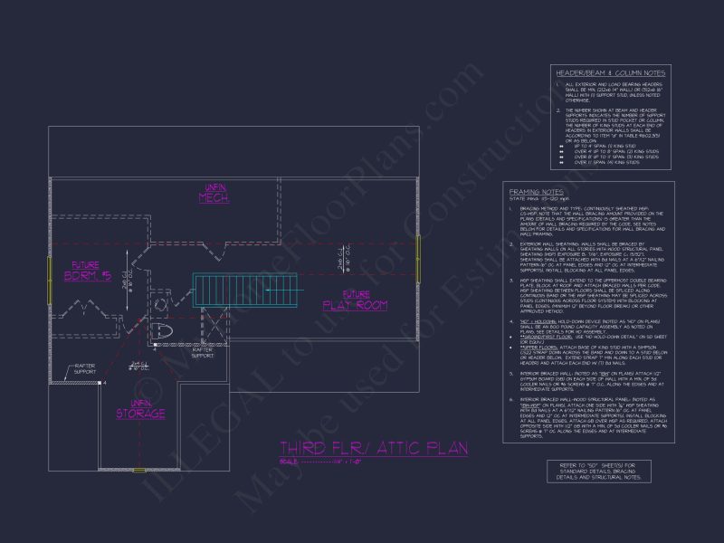 Elegant house Plan with 4 Bedrooms, Floor Plan & CAD Design