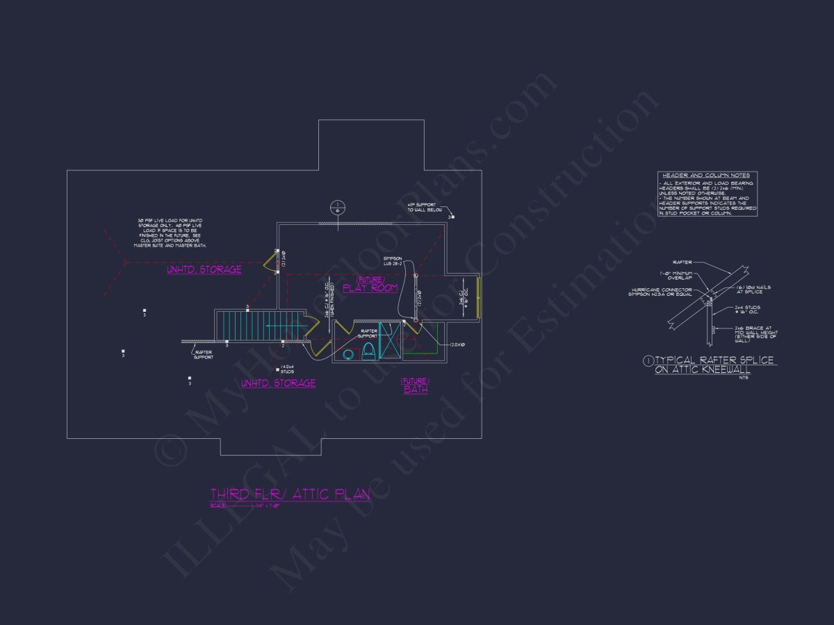 Elegant house Plan with 5 Beds, 5 Baths & Architectural CAD Designs