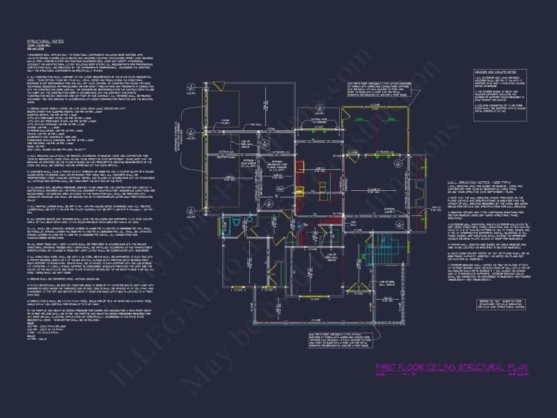 Elegant house Plan with 5 Beds, CAD Designs, and Spacious Floor Plan