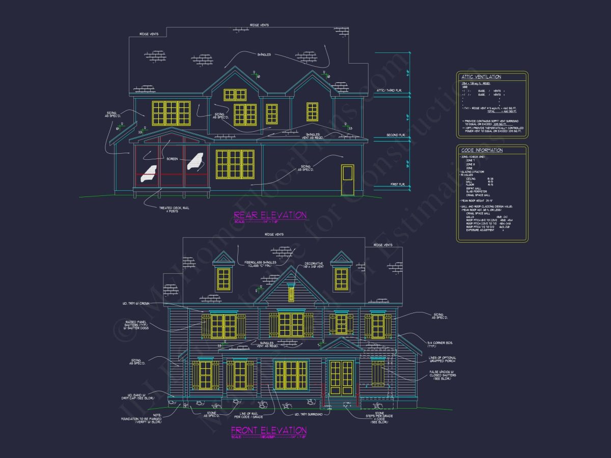 Elegant house Plan with 5 Beds, CAD Designs, and Spacious Floor Plan