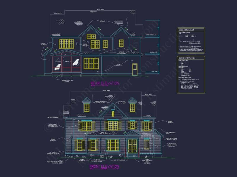 Elegant house Plan with 5 Beds, CAD Designs, and Spacious Floor Plan