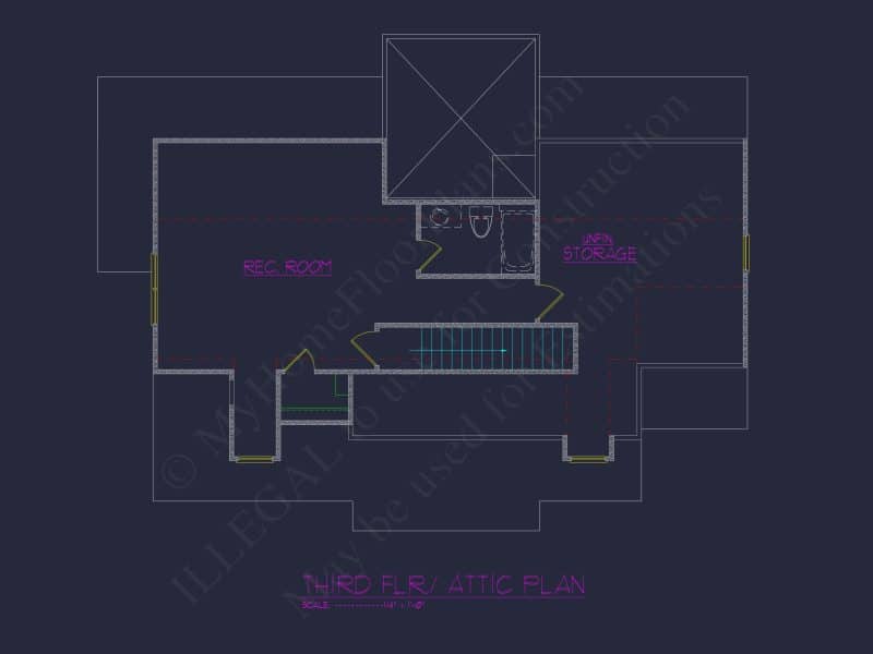 Elegant house Plan with 5 Beds, CAD Designs, and Spacious Floor Plan