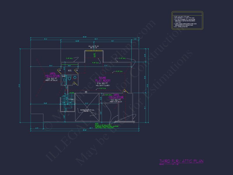Elegant house Plan with Architectural Designs and CAD Blueprints