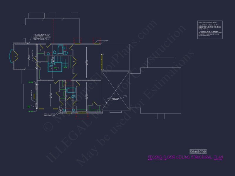 Elegant house Plan with CAD Architecture Designs & Floor Plan
