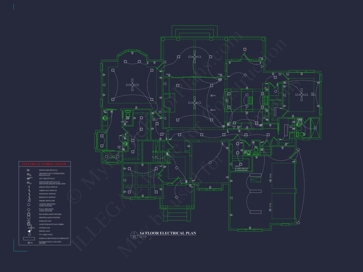 Elegant house Plan with CAD Architecture and Floor Designs