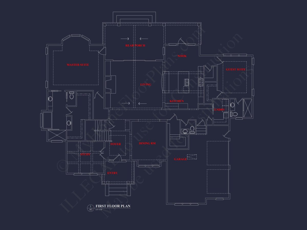 Elegant house Plan with CAD Architecture and Floor Designs