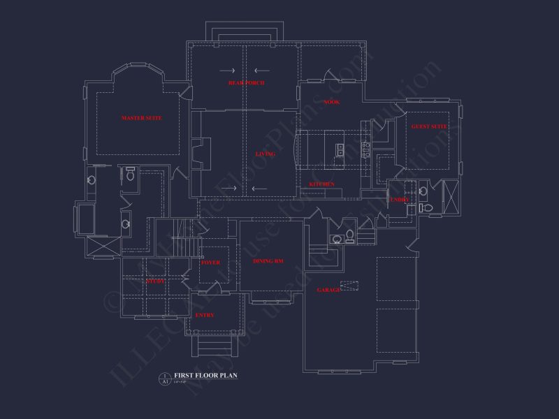 Elegant house Plan with CAD Architecture and Floor Designs