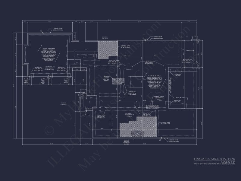 Elegant house Plan with CAD Blueprints for Modern Architecture