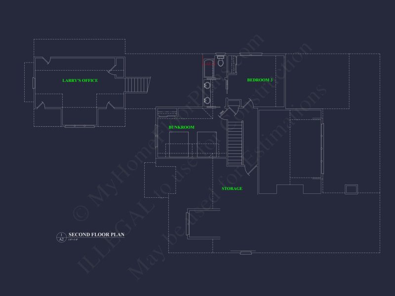 Elegant house Plan with CAD Blueprints for Modern Architecture