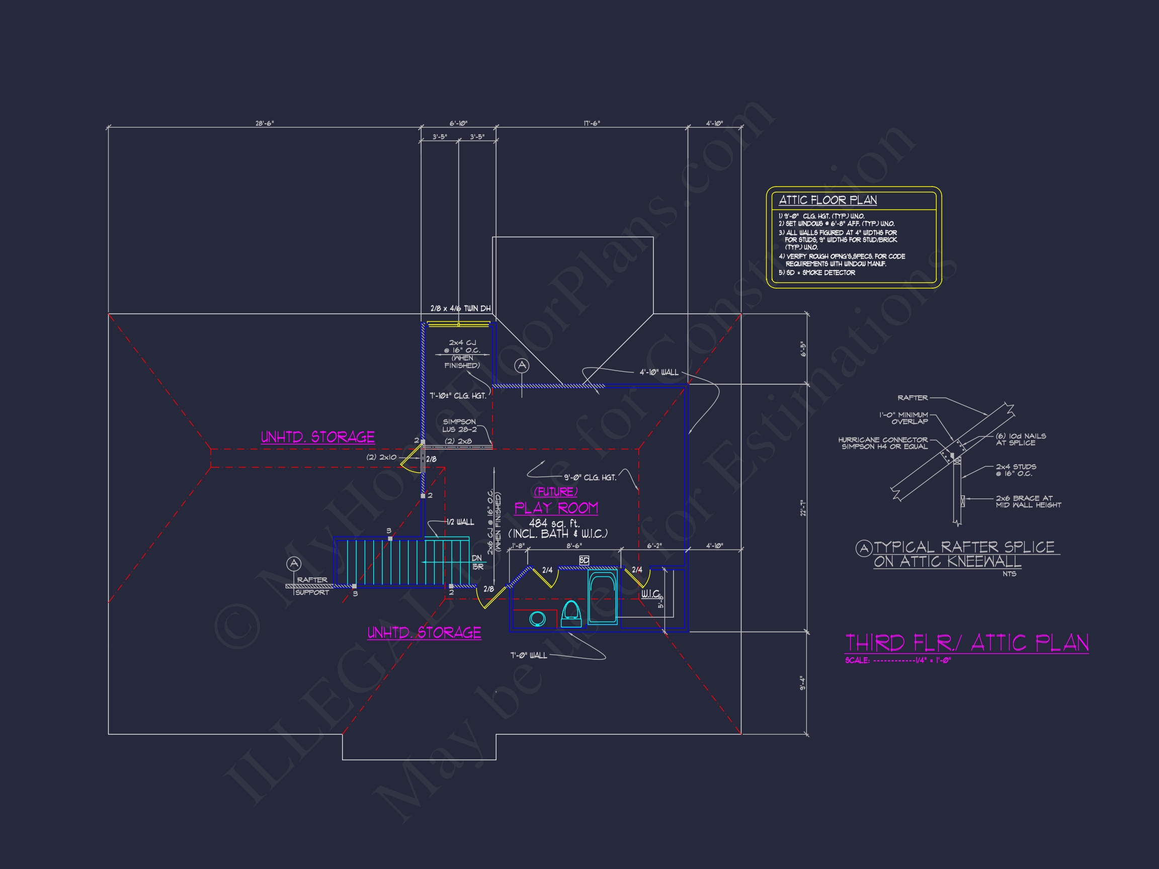 Elegant Home Plan with CAD Designs