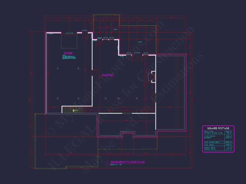 Elegant house Plan with CAD Designs: Floor Plans & Architecture