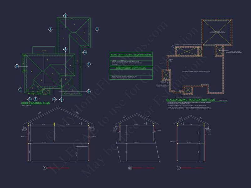 Elegant house Plan with CAD Designs, 2 Floors, and 4 Bedrooms