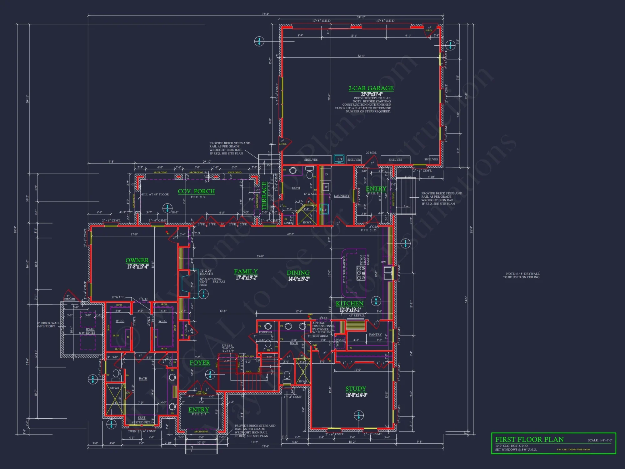 Elegant house Plan with CAD Designs, 2 Floors, and 4 Bedrooms
