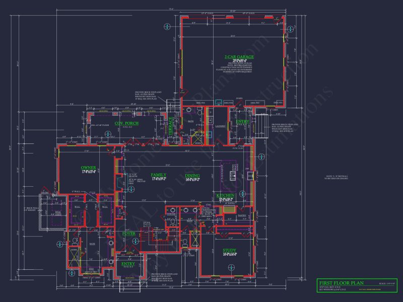 Elegant house Plan with CAD Designs, 2 Floors, and 4 Bedrooms