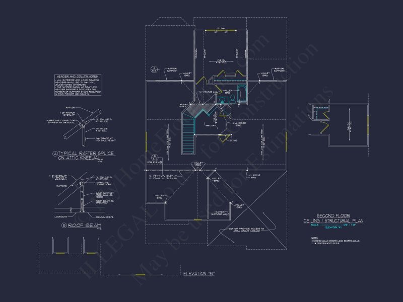 Elegant house Plan with CAD Designs, Floor Plans & Blueprint