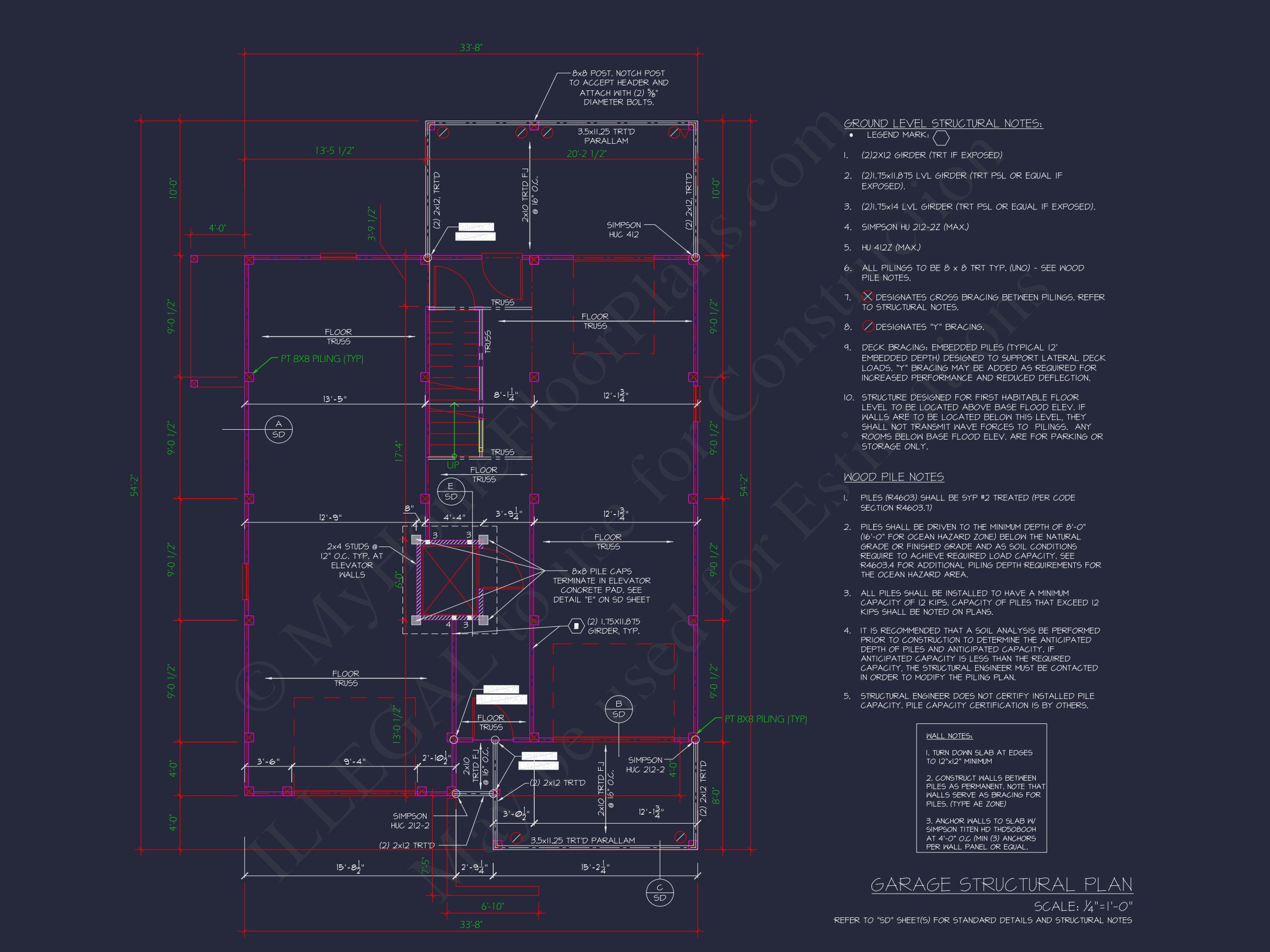 Elegant house Plan with CAD Floor Designs and Architectural Blueprint