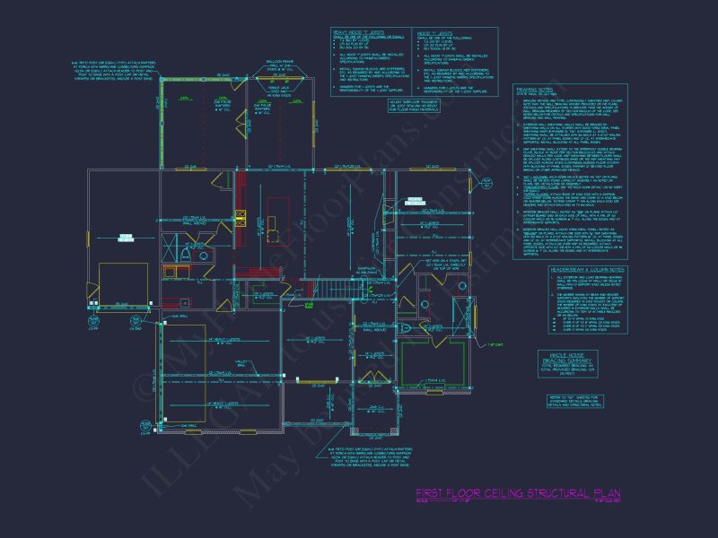 Elegant house Plan with CAD Floor Designs and Architecture