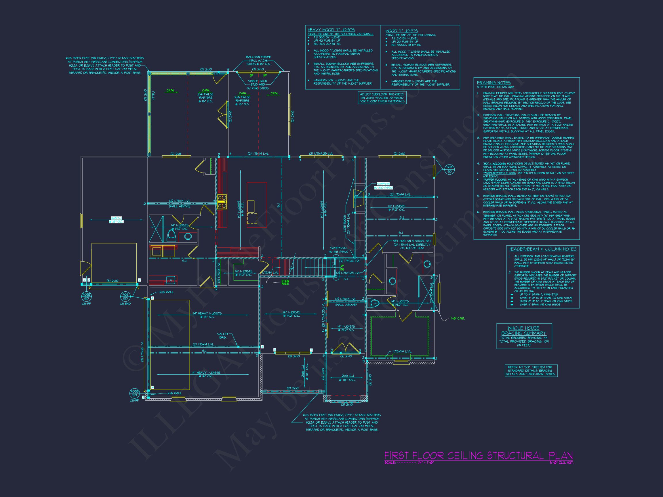 Elegant house Plan with CAD Floor Designs and Architecture