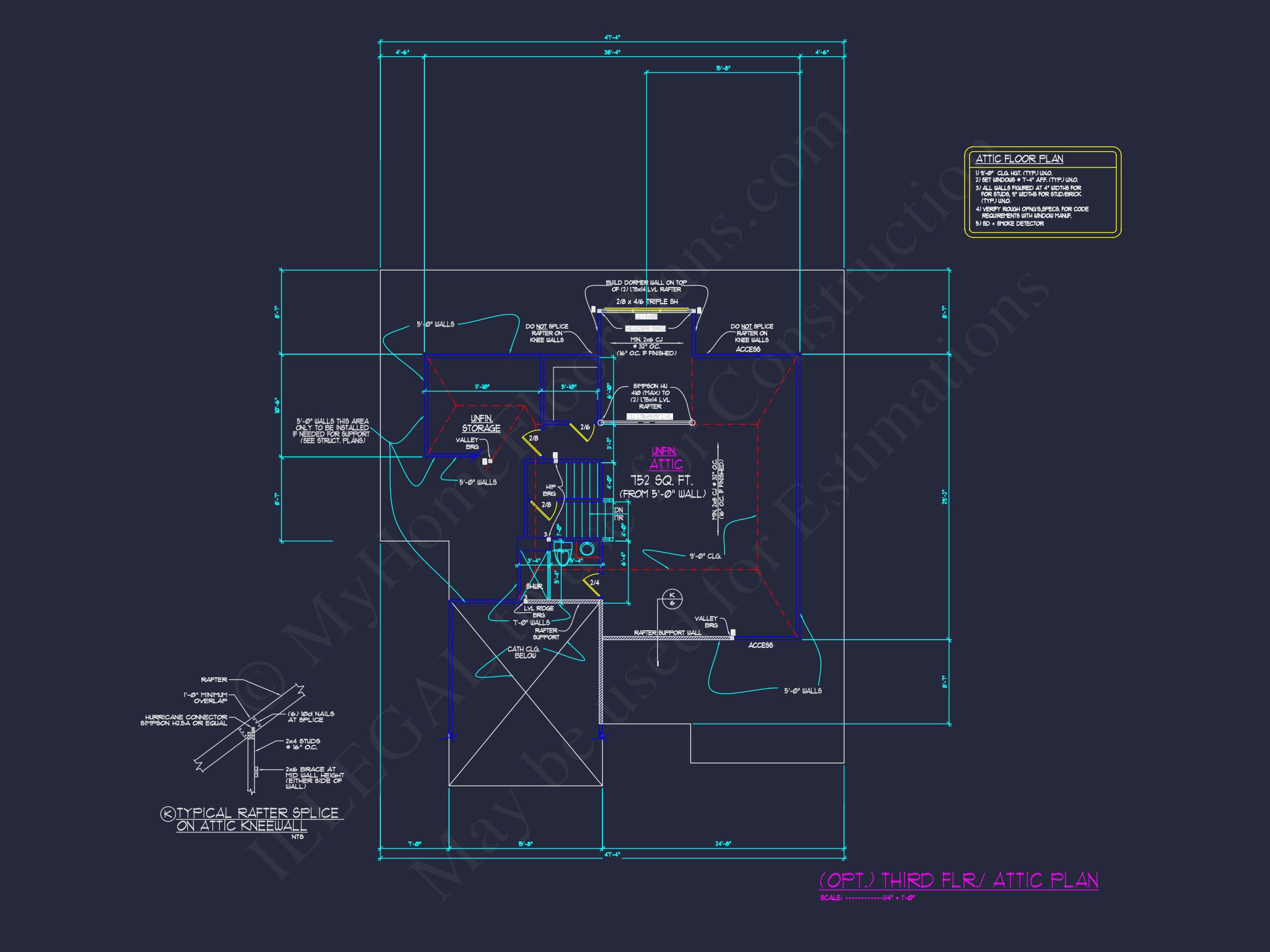 Elegant house Plan with CAD Floor Plan & Traditional Design