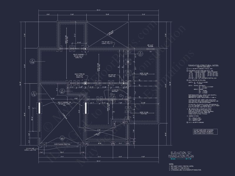 Elegant house Plan with CAD Floor Plan and Architectural Designs