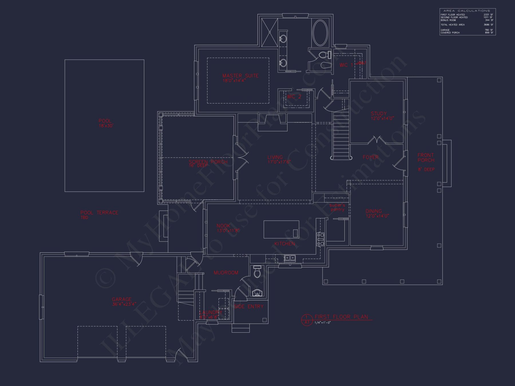 Elegant house Plan with CAD, Floor Plan, and Architecture Designs